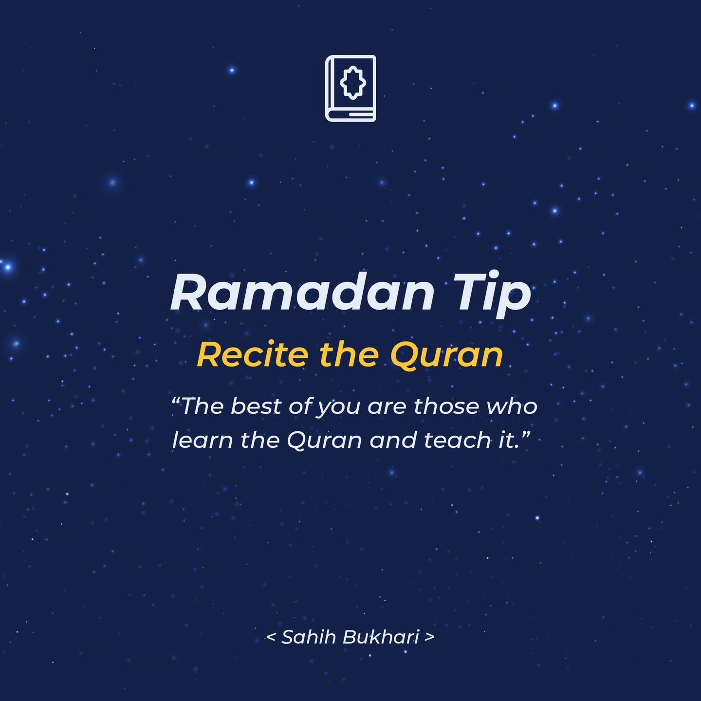 Ramadan Hadiths
